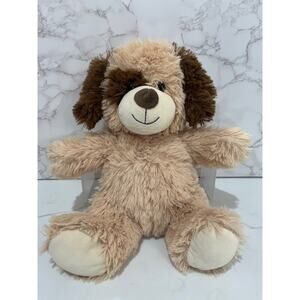 KellyToy Puppy Dog Brown Tan Stuffed Animal Plush 10" 2020, Pre-Owned, Excellent